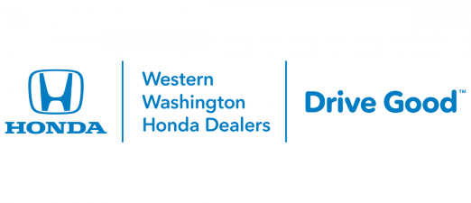 Logo for Western Washington Honda Dealers that reads "Drive Good"